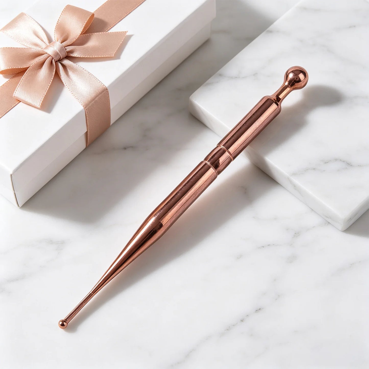 Pure Copper Massage Wand Lightweight Trigger Point Massage Acupressure Pen Handmade for Muscle Relief and Improved Circulation