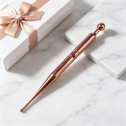 Pure Copper Massage Wand Lightweight Trigger Point Massage Acupressure Pen Handmade for Muscle Relief and Improved Circulation