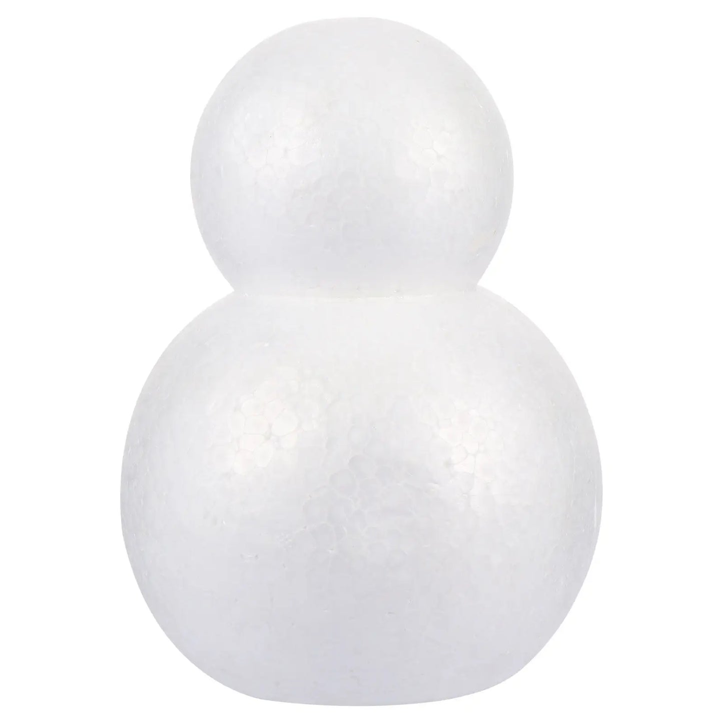 Snowman DIY White Polystyrene Snowman Craft Safe Material for Kids Adults Christmas Decoration Handmade Kit for Creative Craft