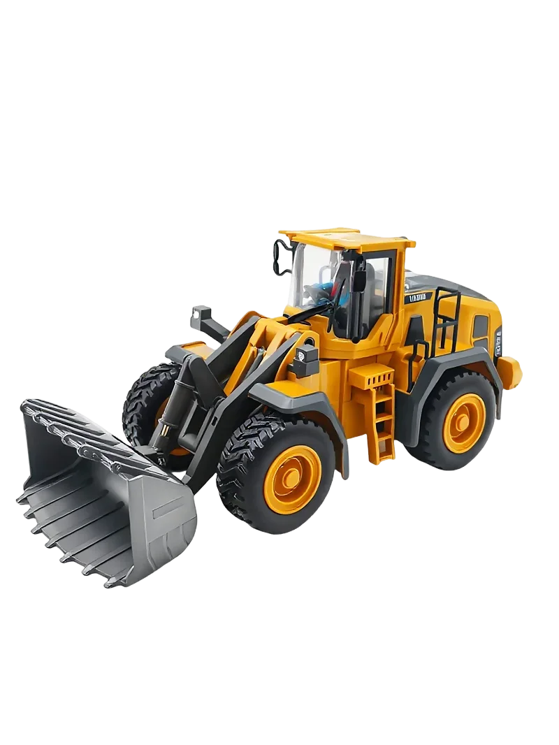 RC Car Children Toy Remote Control Car Toy Boy Excavator Dump Truck Bulldozer Electric Grab Pushdozer Kid Alloy Model Toys Gifts
