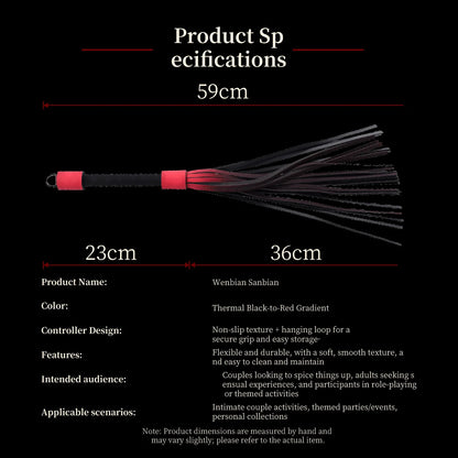 Leather Sexy Spanking Whip Bdsm Bondage Fetish Horse Tassel Tails Lash Adult Erotic Flogger Flirting Sex Toys for Couple Games