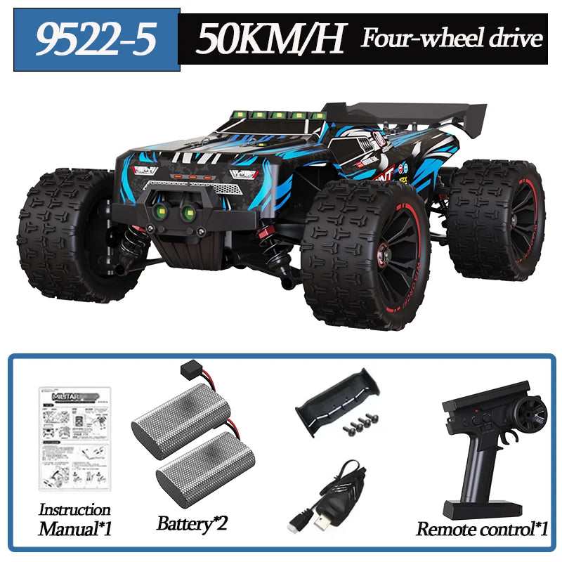 9522PRO 85KM/H High-speed RC Car Brushless Four-wheel Drive Off-road Drift 1:16 Professional Racing Car 9522 50KM/H Boy's Toy