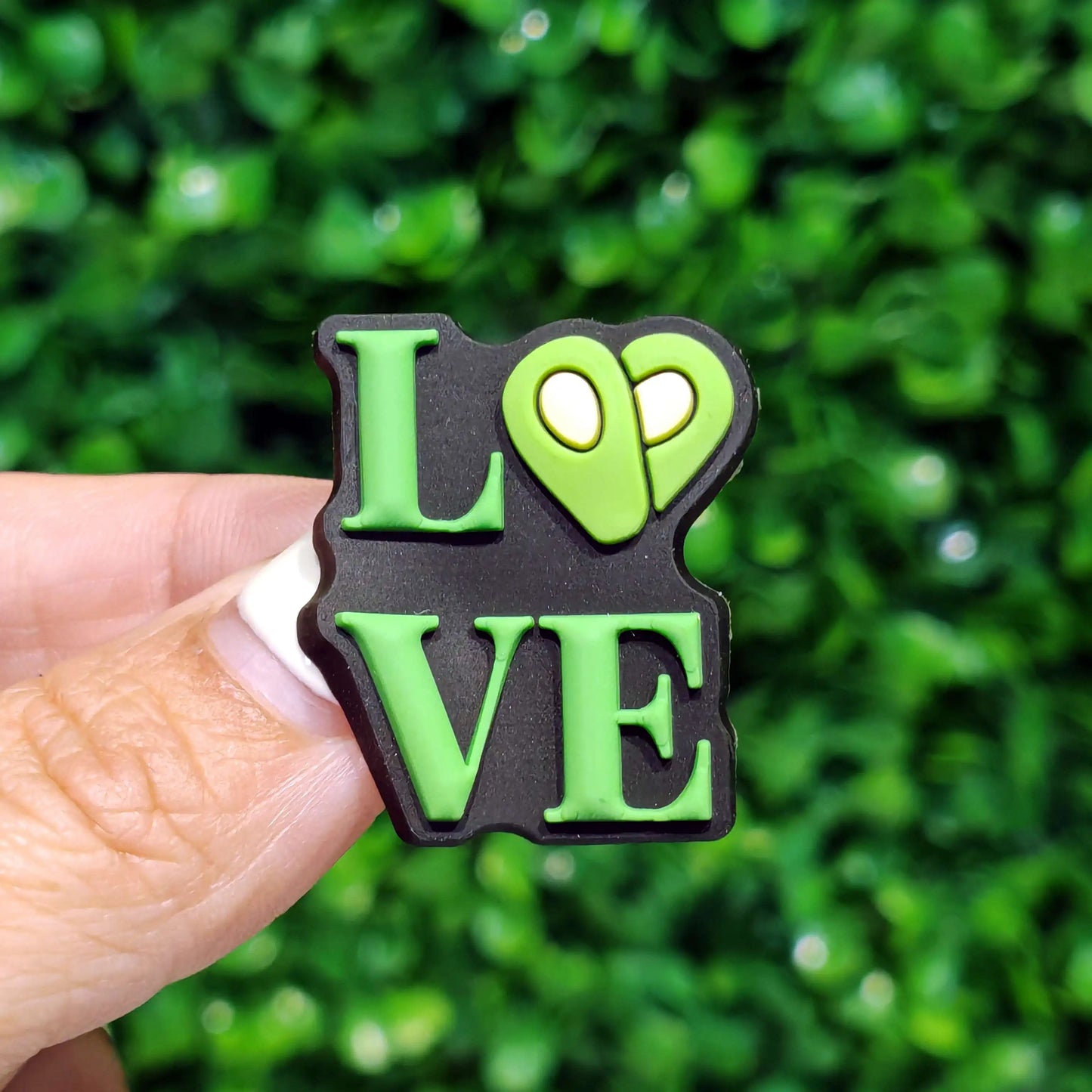 New 1-100pcs Cartoon Fruit Avocado Mom Love Guitar PVC Shoe Charms Accessories Hole Slippers Decorations Kids Birthday Present