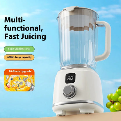 New Home Blender 10 Blades 3000mAH Multifunctional Juicer Ice Crusher Juice Extractor High Juice Rate Kitchen Tools