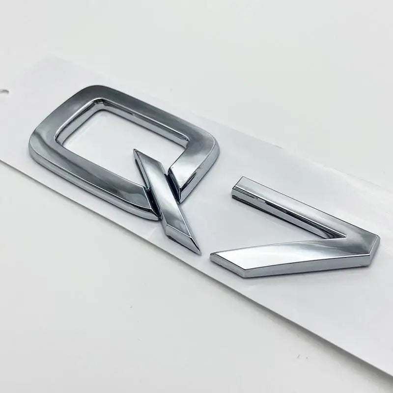 3D Chrome Glossy Black ABS TDI TFSI Car Rear Emblem Sticker for Audi A1 A3 A4 A5 A6 A6L A7 A8 S3 S6 Q3 Q5 Q7 TT S RS