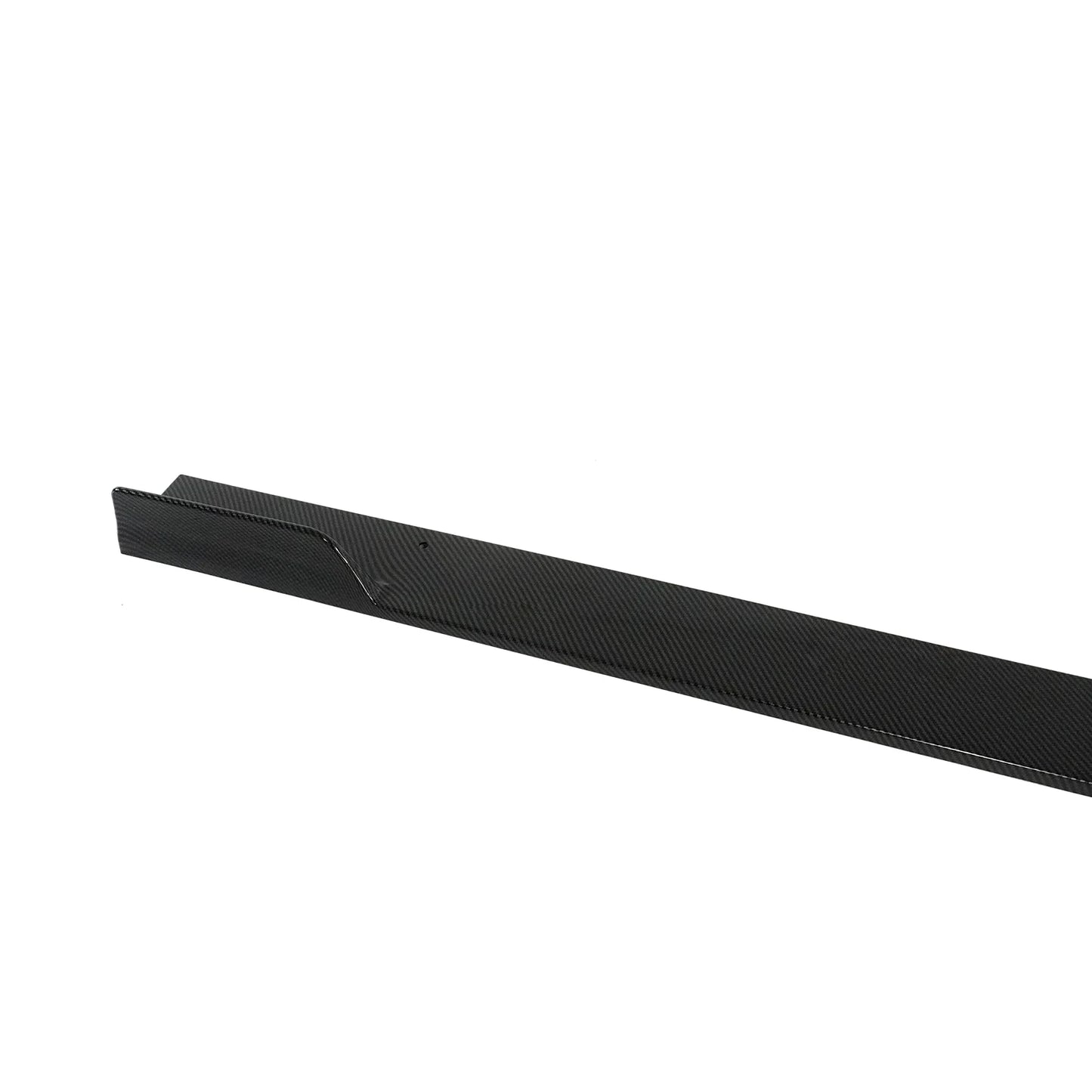For Lexus Is300 Is350 Is500 2021-2025 A Pair of Car Side Skirt Extension Parts Accessories Matte Black Carbon Fiber Style