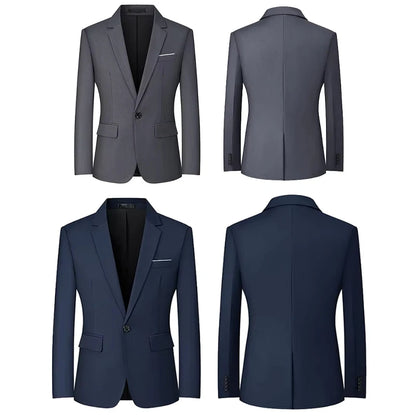 Mens Suit Jackets Casual 1 Button Slim Fit Blazers Suit Separates Coat Sport Coats for Wedding Prom Party