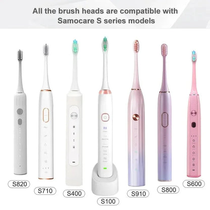 Replacement Toothbrush Heads for Sarmocare S100 S200 S600 S700 S800 S900 S710 S820 S910 Electric Toothbrush for Hyundai X100