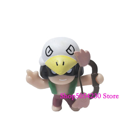 24pcs Anime Mini Figures Set Game Accessories Charms Poco Nita Cute Cartoon Heroes Home Decor Ornament for Birthday Present