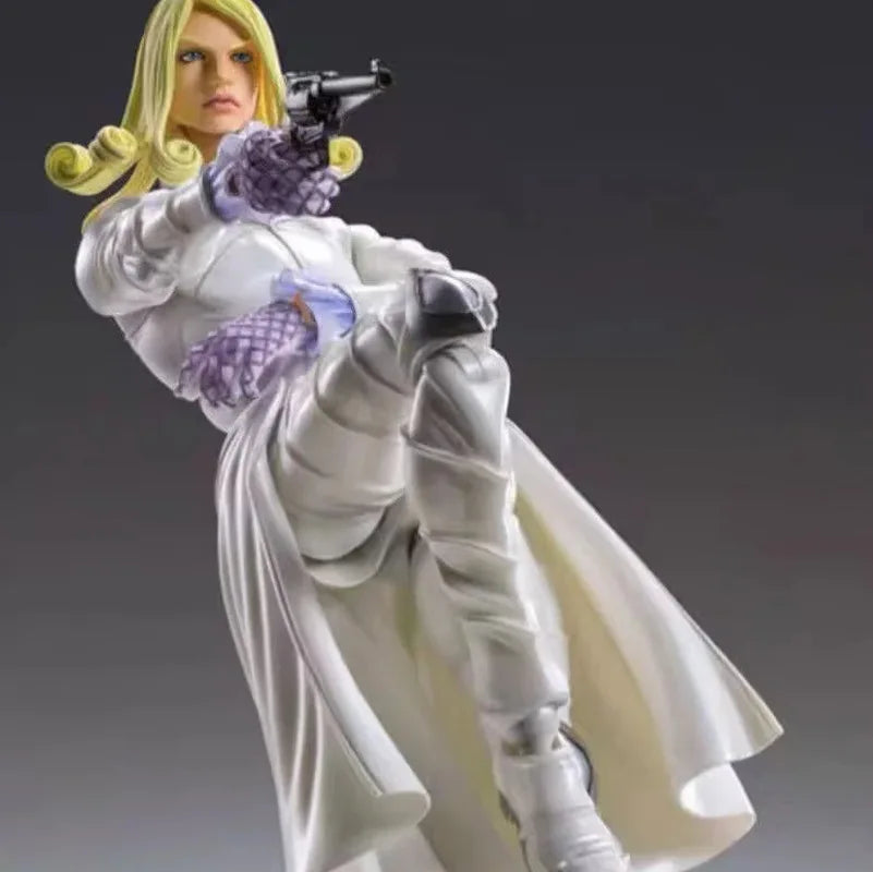 Jojo S Bizarre Adventure Funny Valentine Steel Ball Run Action Figure Pvc Collectible Model Desktop Decor For Adult Anime Fans