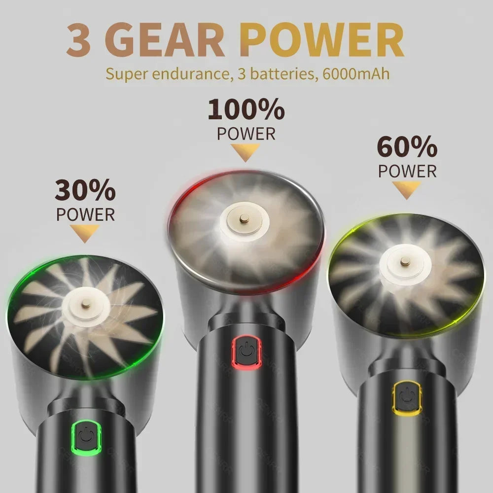 CENRR Mini Car Vacuum Cleaner 998000PA Cordless Powerful for Home Handheld Blower Car Cleaner Portable Car Vacuum Cleaner