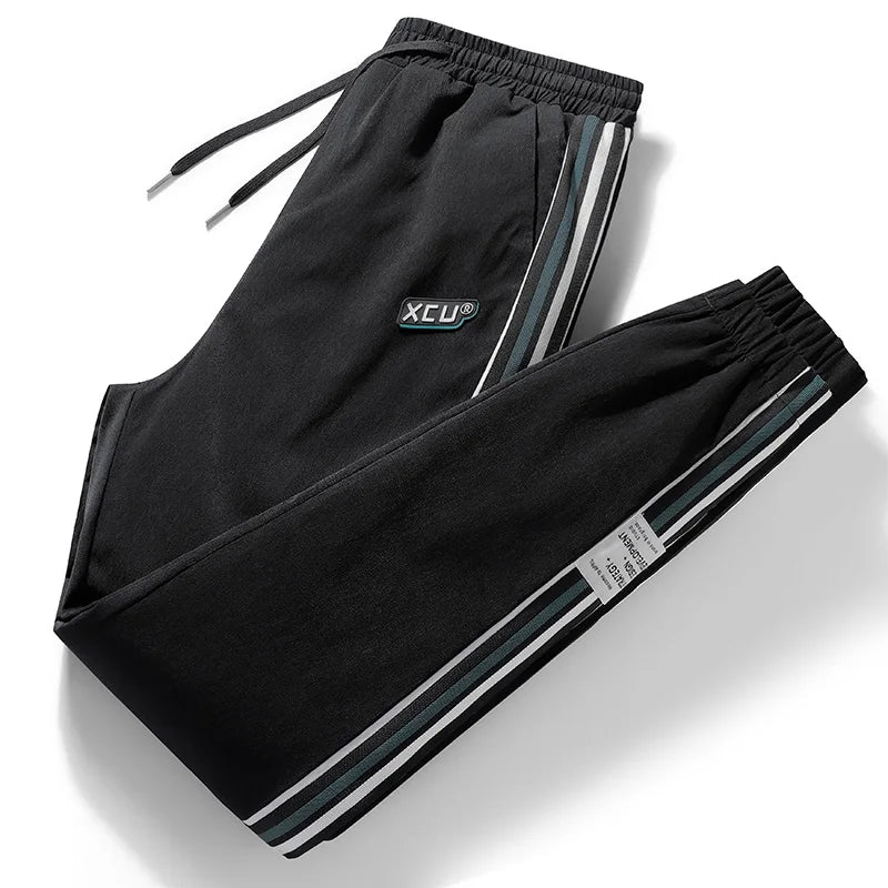Men's down Pants Thiened Winter Sports Casual Snowboarding Long Trousers Outerwear Warm Cotton Workwear Leisure Outdoor
