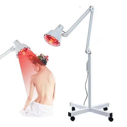Far Infrared Heat Lamp for Full Body ‌275W Adjustable Floor Lamp Relieves Muscle Joint Pain Promotes Skin Care
