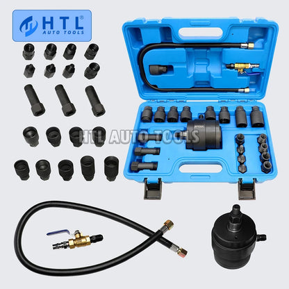 Universal Pneumatic Diesel Fuel Injector Puller Tool Kit Injector Remover Extractor with Impact Air Tool for Benz Diesel Engine