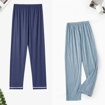 Pajama Pants Men's Pants Autumn and Winter 2025 New Loose Pants Printed Spring & Fall Home Pants