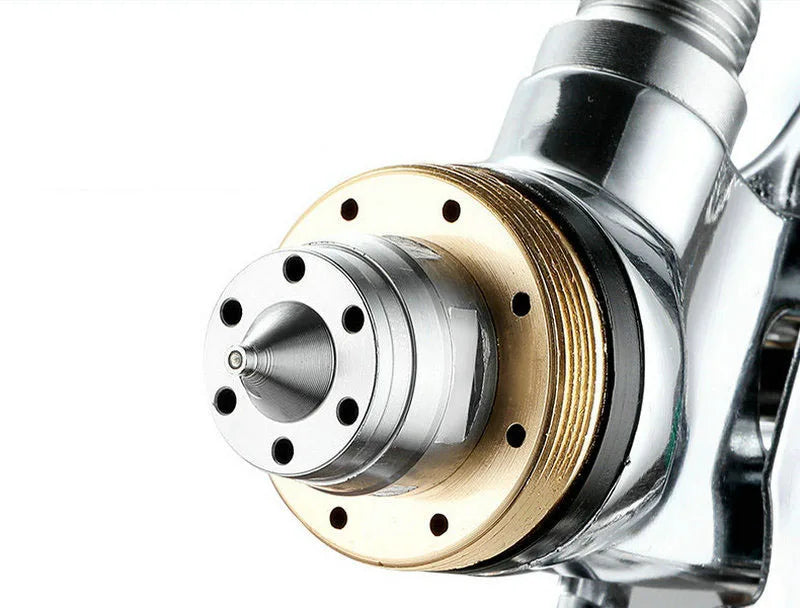 HVLP Professional Spray Gun 1.4/1.7/2.0/2.5mm Steel Nozzle Gravity Spray Gun Portable Car Paint Spray Gun DIY Spray Paint Kit