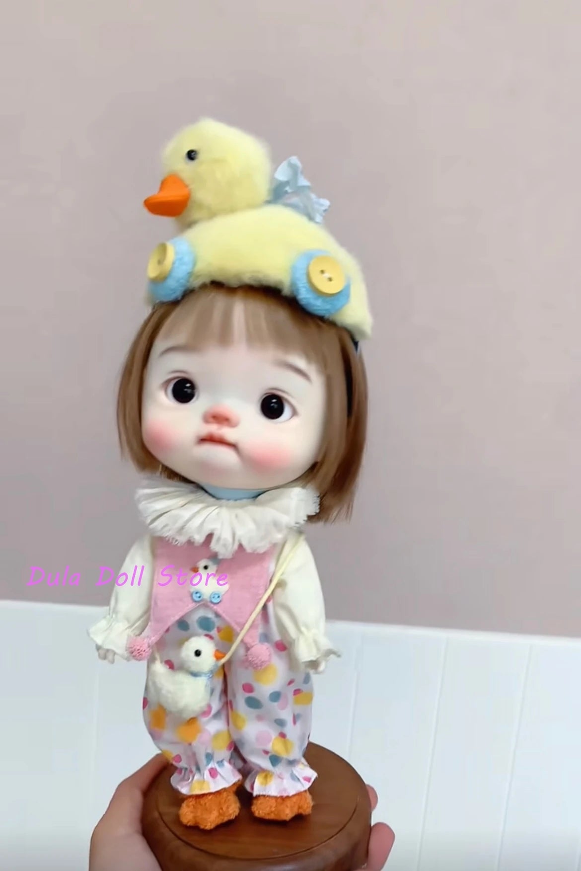 2026 Dula Doll Handmade Cute Yellow Duck Set Blythe OB24 OB22 Diandian OB11 GSC Azone Licca ICY JerryB 1/6 Doll Accessories