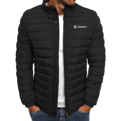 2024 High end autumn/winter men's old clothing outdoor leisure sports fashion street style hooded warm zippered jacket