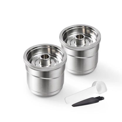 Reusable Pods for illy iperespresso Capsule Stainless Steel Coffee Capsules Filters for illy X7 Y3 Y5 Coffee Mahcine