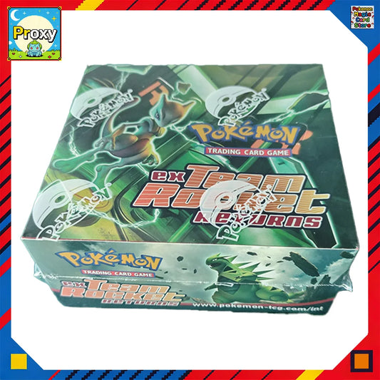 Pokemon EX Team Rocket Returns Booster Box PTCG Cards board game Collection Anime Booster Pack Blind Cards PKM Toy Gifts