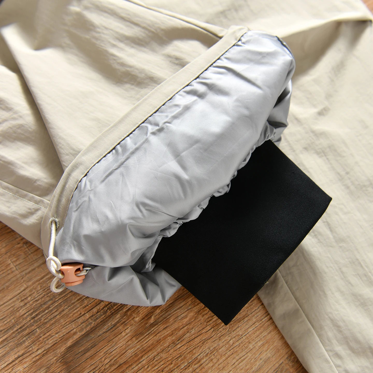 Winter Thickened Men's Outdoor down Trousers Windproof Waterproof Warm Not Bulky 90 down Straight Leg Long Pants Youth Fashion