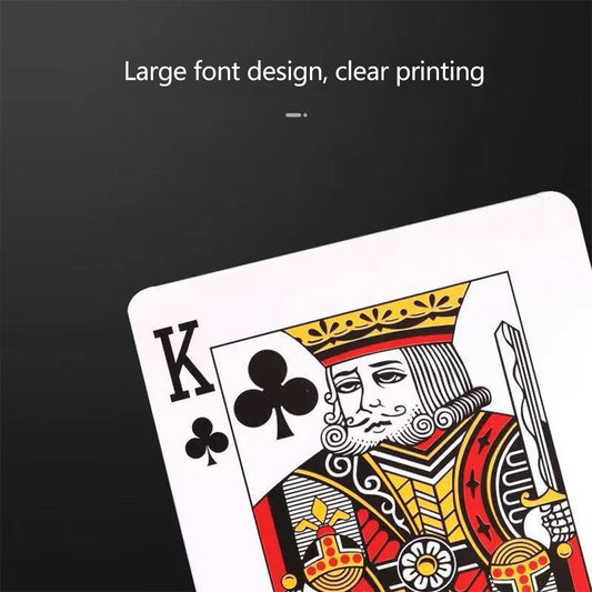 2/4/6/9x Larger 54 Cards Super Jumbo Oversized Playing Cards Birthday Party Favors Adult and Family Board Games Photo Props