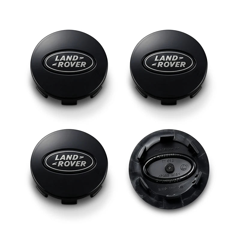 4Pcs Car Emblem Wheel Center Hub Cap Covers Auto Rim Cover For Land Rover Ranger Autobiography Freelander Evoque Rover Sport