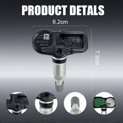 4PCS 315MHz Tire Pressure Monitoring Sensor TPMS PMV-C010 for Toyota Yaris Camry Corolla Lexus NX RX Compatible with 4260706020
