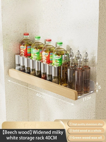 Wall-Mounted Kitchen Spice Storage Rack Multi-Functional Countertop Seasoning Storage Rack Household Multi-Layer Corner Rack