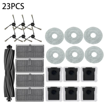 Dreame L10s Ultra Gen 3, Dreame X40 Ultra/ L40 Ultra/L30s Pro Ultra Heat/P10 Pro Ultra Tricut Brush Filter Mop Cloth Bag