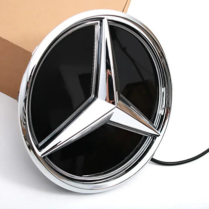 Front Grille LED Star Emblem Light Badge For Mercedes Benz GLC GLE GLS-Class 2016-2019