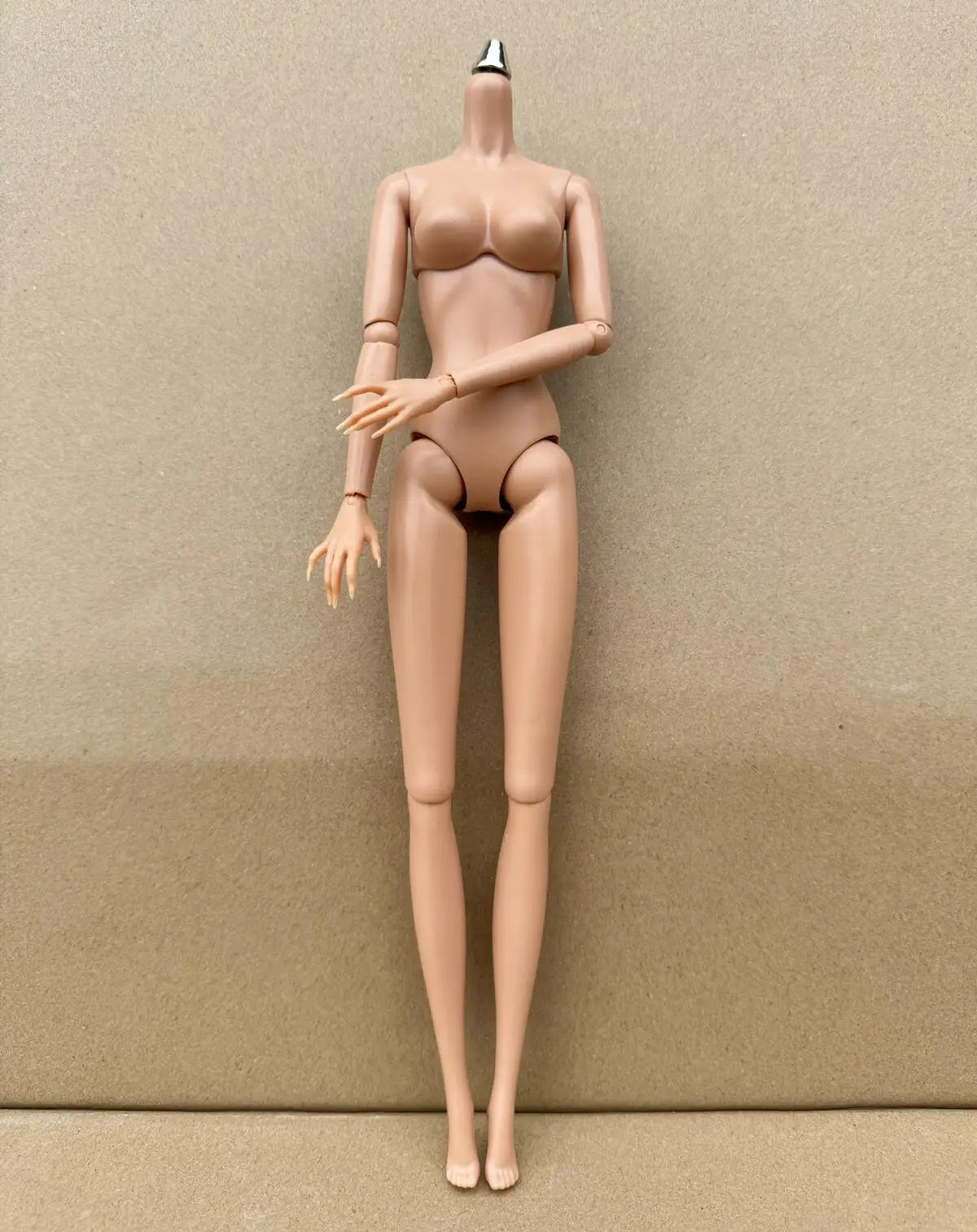 Original LULY Doll Body 8 Skin Tones High Quality Big Boobs 29CM 1/6 Replacement Body For Barbi/FR/IT Doll Heads