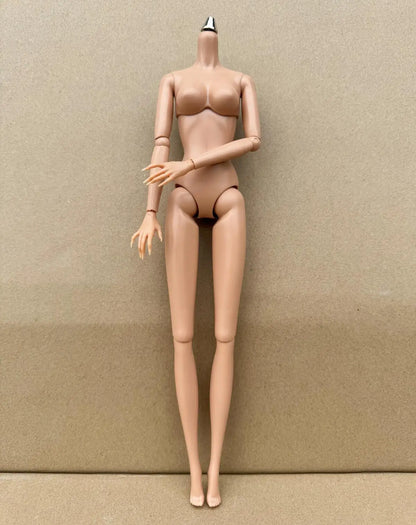 Original LULY Doll Body 8 Skin Tones High Quality Big Boobs 29CM 1/6 Replacement Body For Barbi/FR/IT Doll Heads