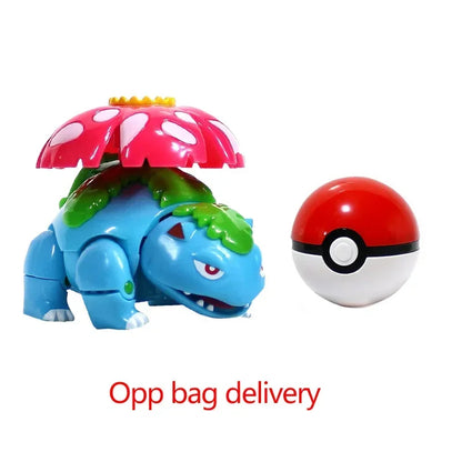 Original Pokemon Figure Ball Pokeball Eevee Blastoise Venusaur Charizard Pikachu Mewtwo Gyarados Elf Monster Toy for Child Gift