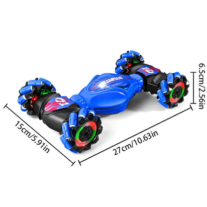 Gesture sensing remote control dual control drifting stunt car, 360 ° rotation of lighting sound effect, Christmas birthday gift