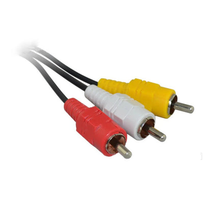 1.8m AV Cable for SEGA Genesis II III/MD 2/3 Wire Audio Video 3RCA to 9pin Cable for Mega Drive Extension Cord