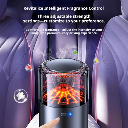 Luxury Car Perfume For Men Electric Aromatherapy Diffuser Odor Eliminator Smart Mist Spray Car Interior Decor Accessories Gift