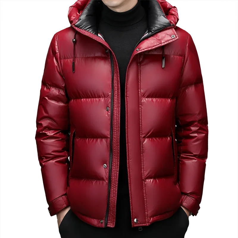 New arrival winter jacket 90% white duck down jackets men,mens thicken warm parkas winter down coat,autumn hooded parkas men