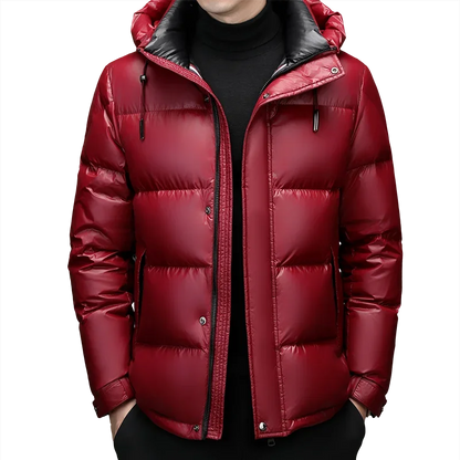 New arrival winter jacket 90% white duck down jackets men,mens thicken warm parkas winter down coat,autumn hooded parkas men