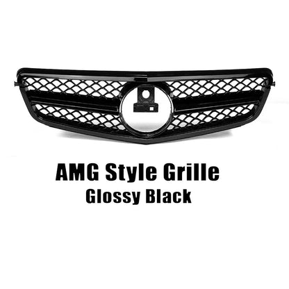 XVIP For Mercedes W204 Grille Benz C-Class C204 S204 2007-2014 C180 C200 C250 C300 C350 Diamond AMG GT Style Front Bumper Grille