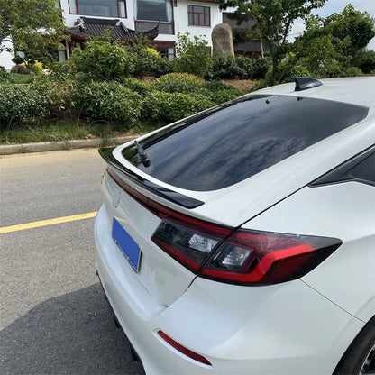 Car Rear Trunk Spoiler Wing Lip for Honda CIVIC 11th Hatchback 2022-2025 Rear Roof Wings Diffuser Splitter Body kits Tuning