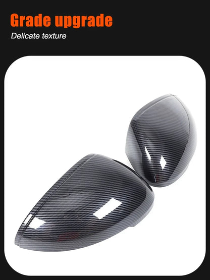 For Porsche Macan 2011-2021 ABS carbon fiber car exterior rearview mirror protective cover sticker car accessories