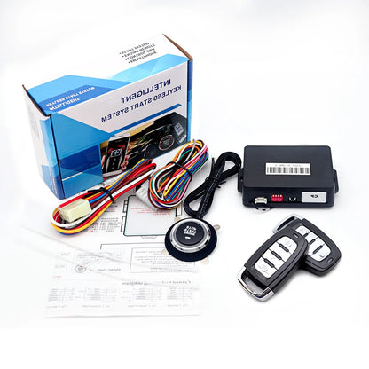 Universal central locking Car start stop button alarm with remote starter Automotive start stop system For Golf/Passat/Chevrolet