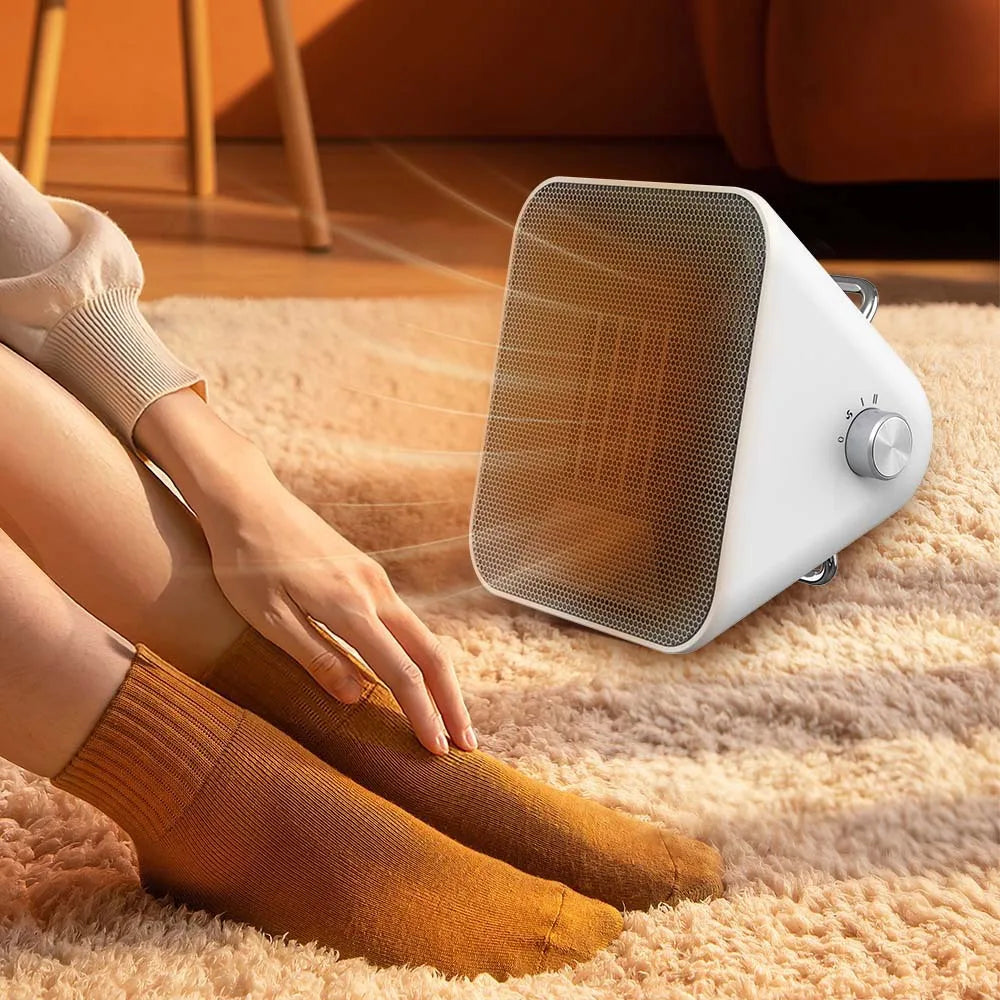 1500W Household Anti-dumping Fast Heating Foot Warmer Intelligent Constant Temperature Warm Fan Heater