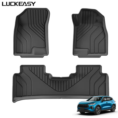 Right Drive for Haval-Jolion 2021-2024 Car Floor Mats TPE 3D Anti-slip Foot Pad Protection Accessories Black