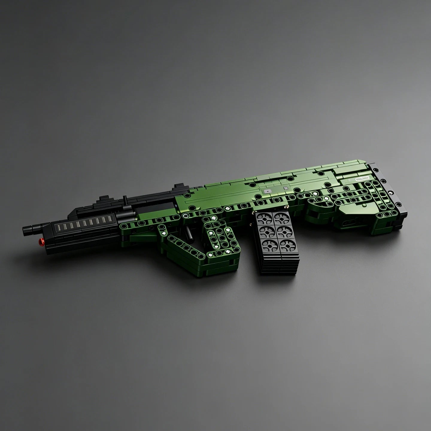 2026 New Model AUG Assault Rifle Military Equipment Building Block Gun—Educational Toy Gun