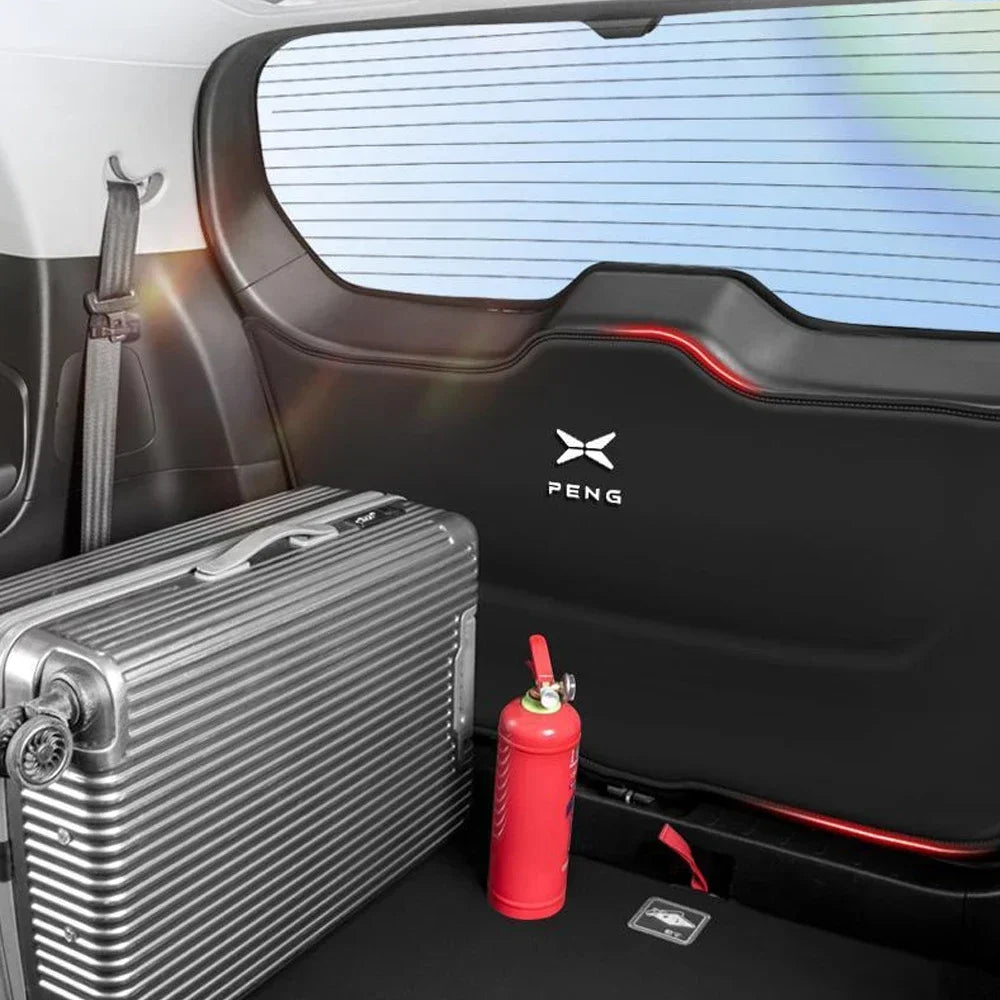 For Xpeng G6 Trunk Protection Pad Interior Modification Tailgate Door Panel Anti Kick Tailbox Collision Pad Accessories