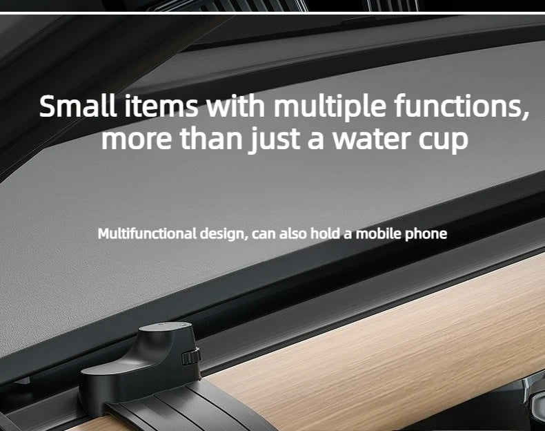 For New Tesla Model Y Juniper 2025+ Model 3 Highland 19-25 Dashboard Water Cup Holder Car Instrument Panel Tidying Phone Holder
