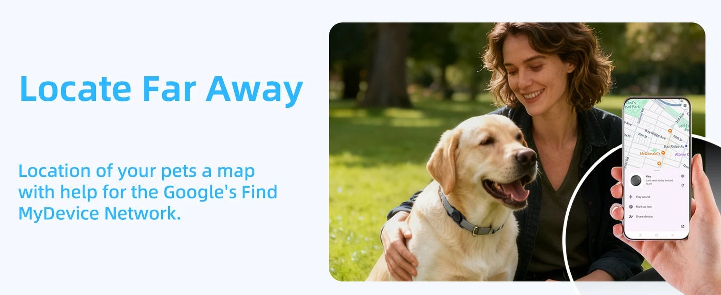 GPS Tracker Key Finder Wallet Locator Anti Lost Device Smart Bluetooth Tracking Tag for Car Keys Pets Bags Luggage Kids Elderly
