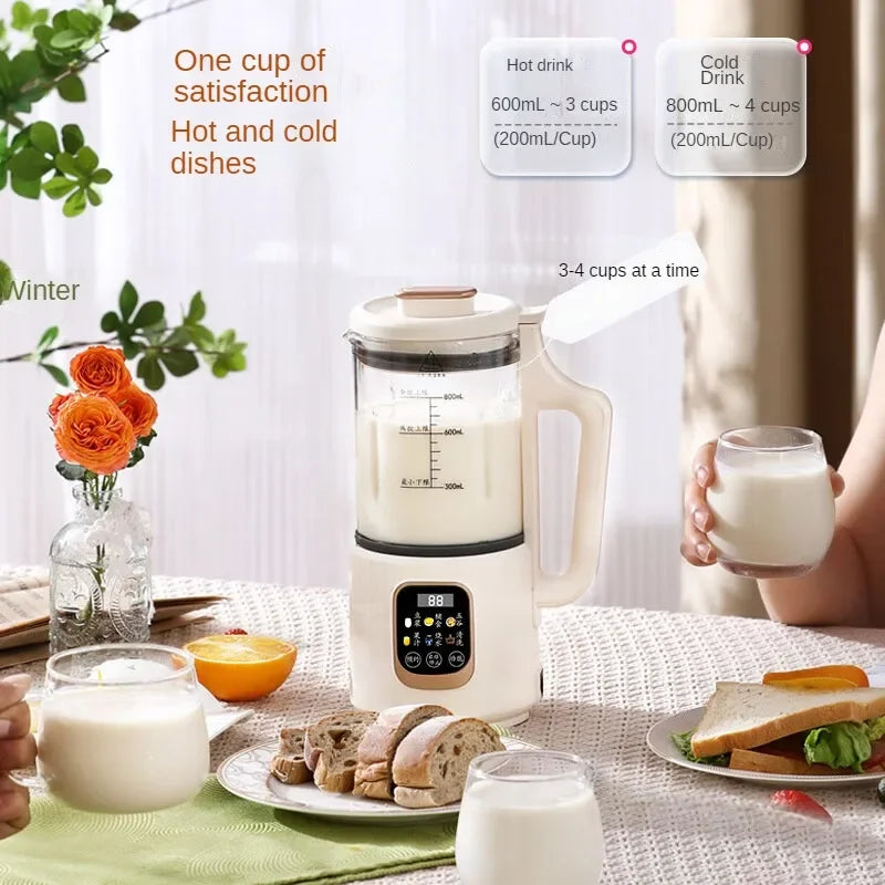 RD-551A High Speed Blender - Automatic Soy Milk Maker with 5 Grain and Cereal Options 220v